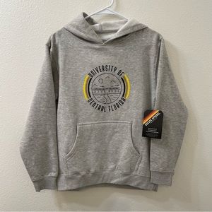 uscape UCF Univeristy of Cental florida pullover hoodie Millicin hall gray NWT